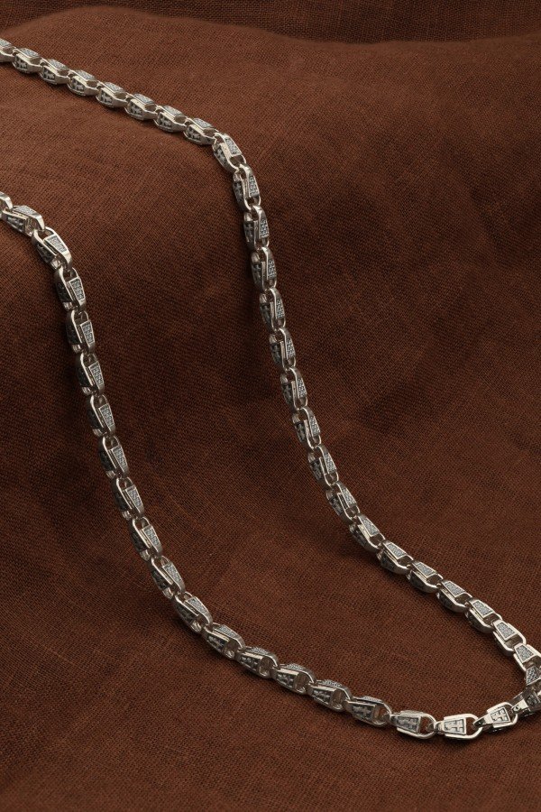 Цепь из белого золота 585 пробы