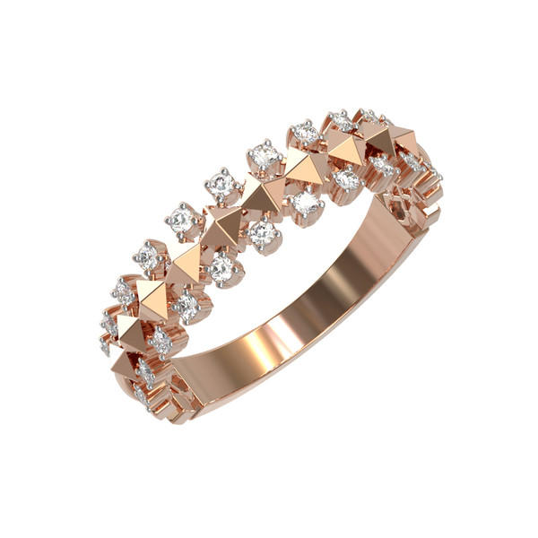 Кольцо из золота c бриллиантами