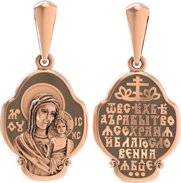 Образок из золота