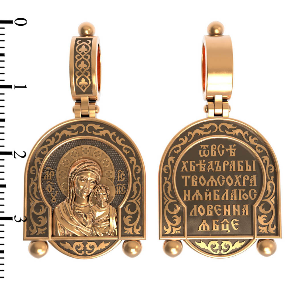 Образок из золота