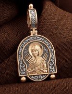 Образок из золота 585 пробы