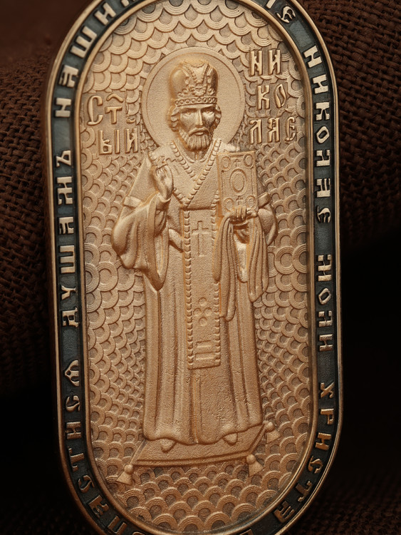 Образок из золота