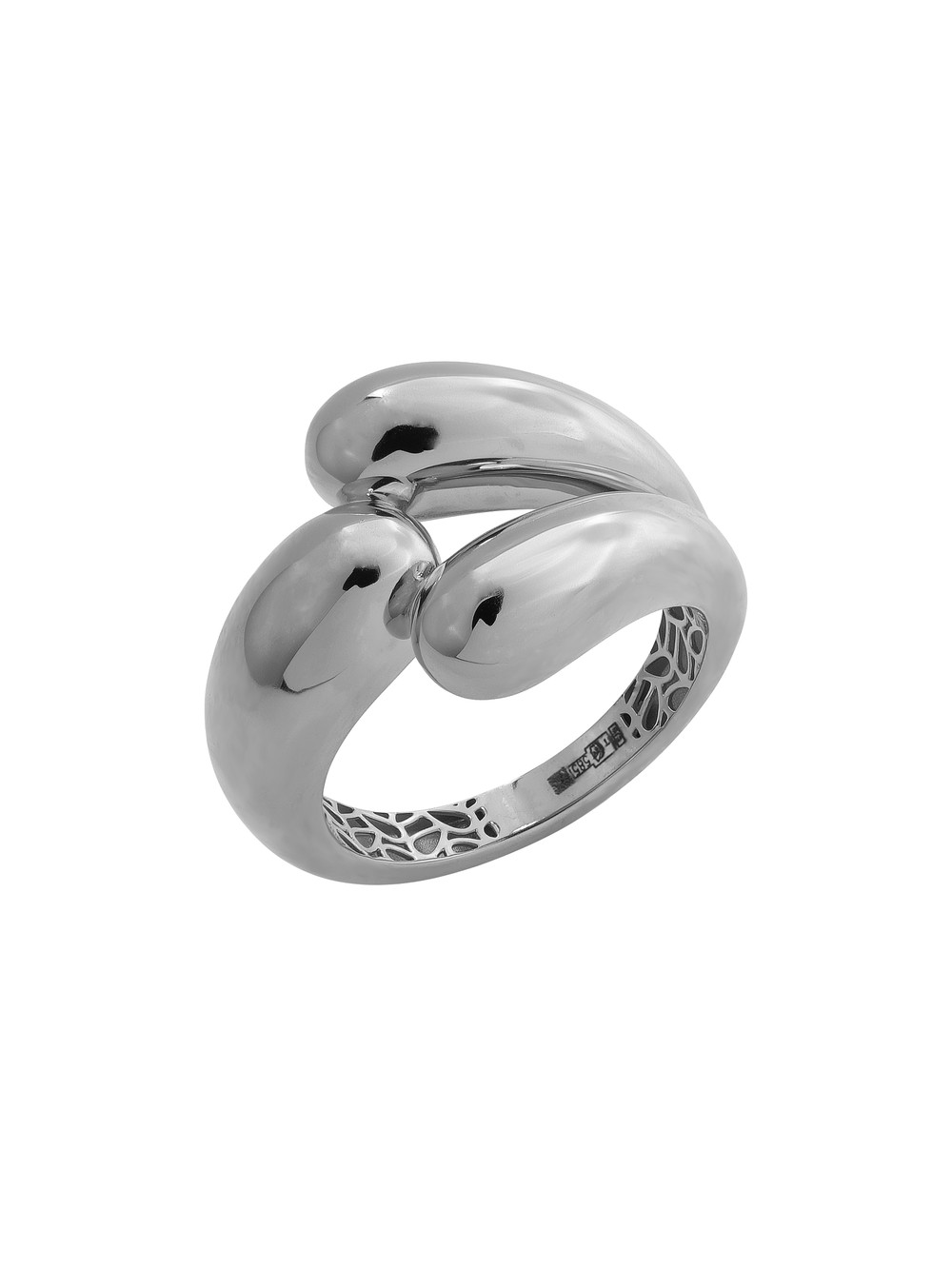 Кольцо из белого золота