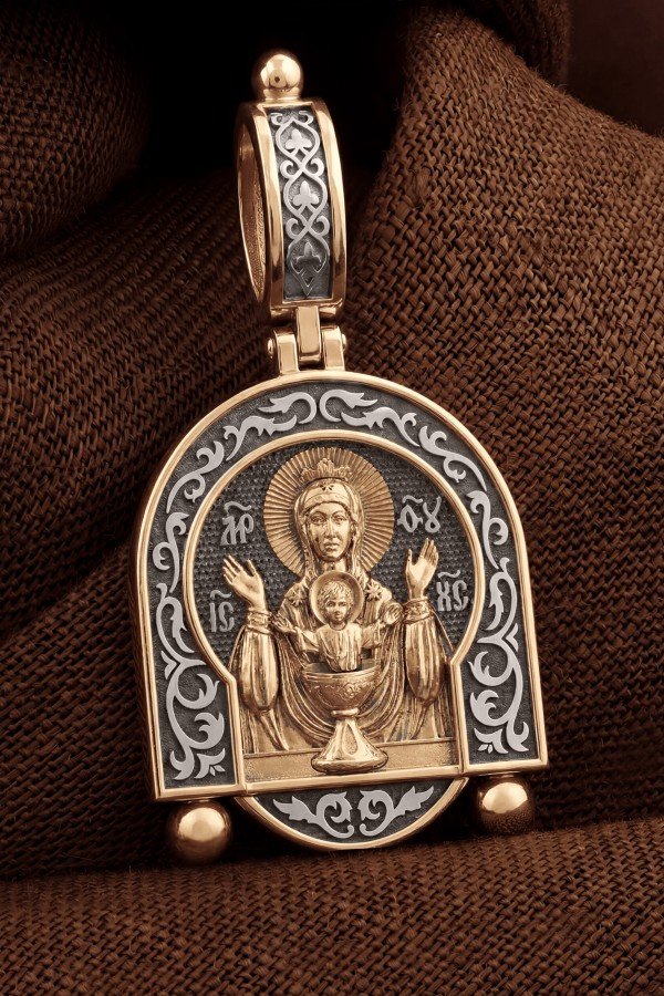 Образок из золота 585 пробы