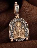 Образок из золота 585 пробы