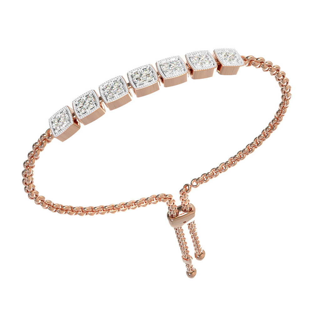 Браслет из золота c бриллиантами