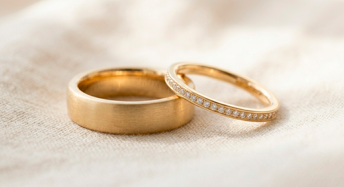 Парные обручальные кольца